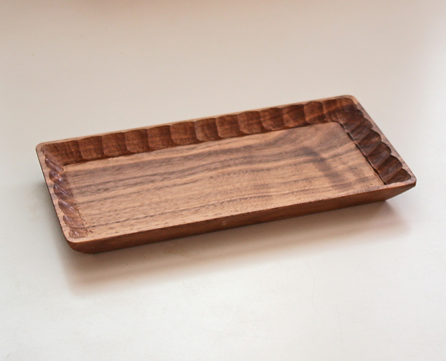 Hand-carved Change Tray