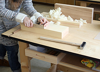 カンナ削り 家具基礎コース 木工教室ブログ