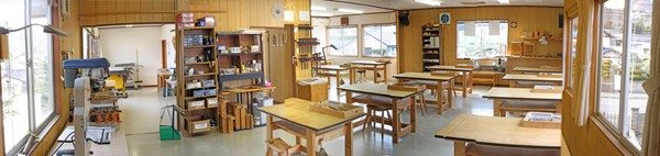 木工教室の風景