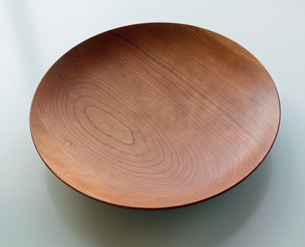 木工旋盤で作った大皿