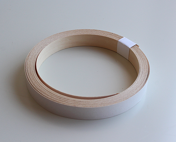 ランバーコア合板用の木口テープ