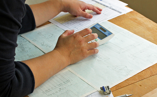 カップボード、食器棚の設計