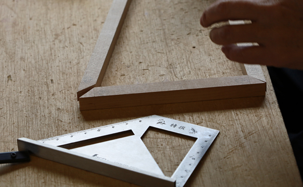 家具マスターコースのジュエリーボックス