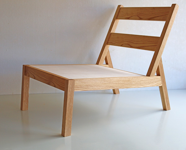 ローチェアのフォルム