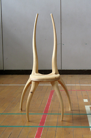 門司港アート村での作品の椅子2